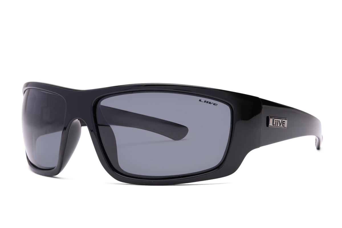 Liive Vision Polarised Sunglasses | Polar Black