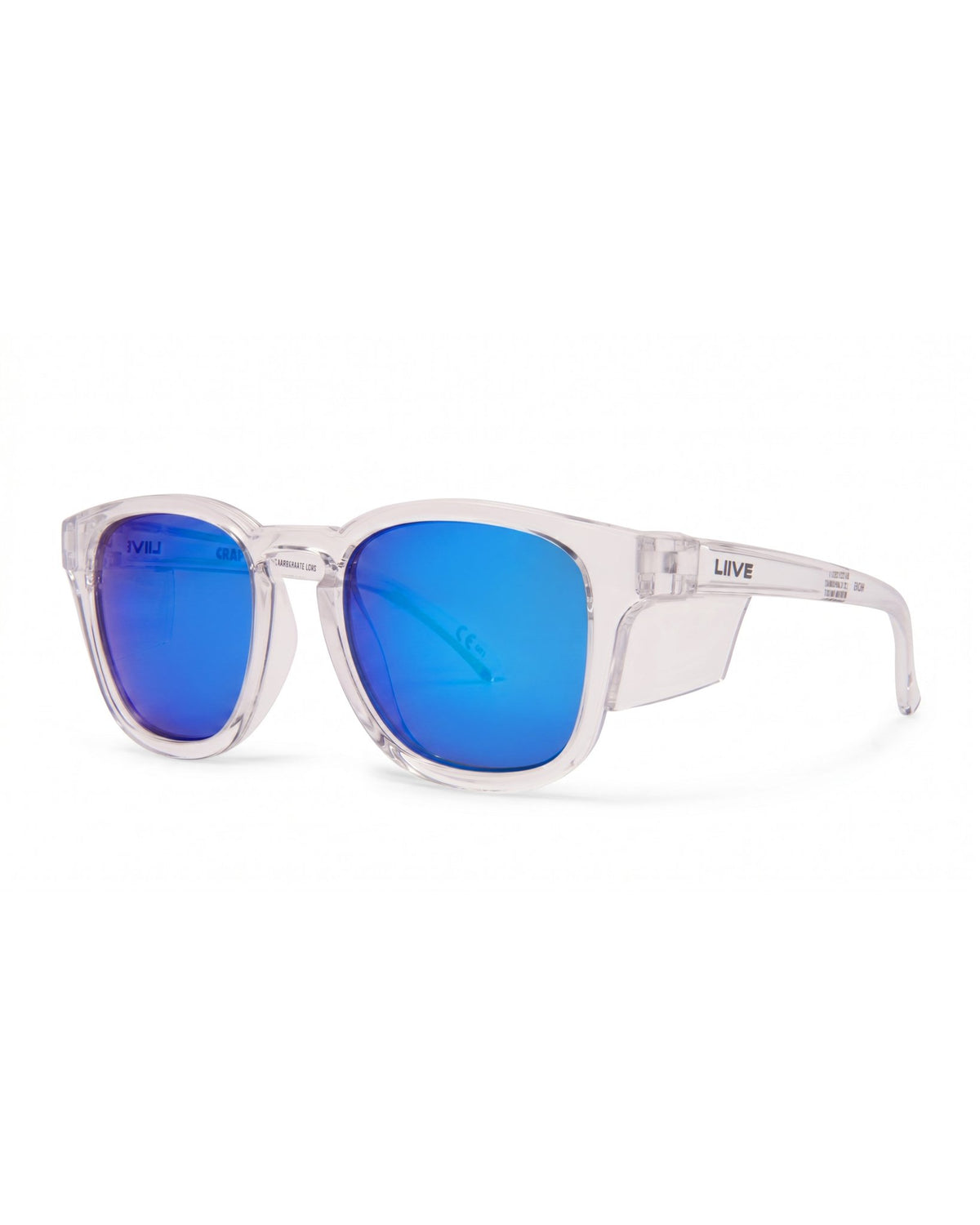 Crafter Safety | Blue Mirror Polarised Xtal | angle