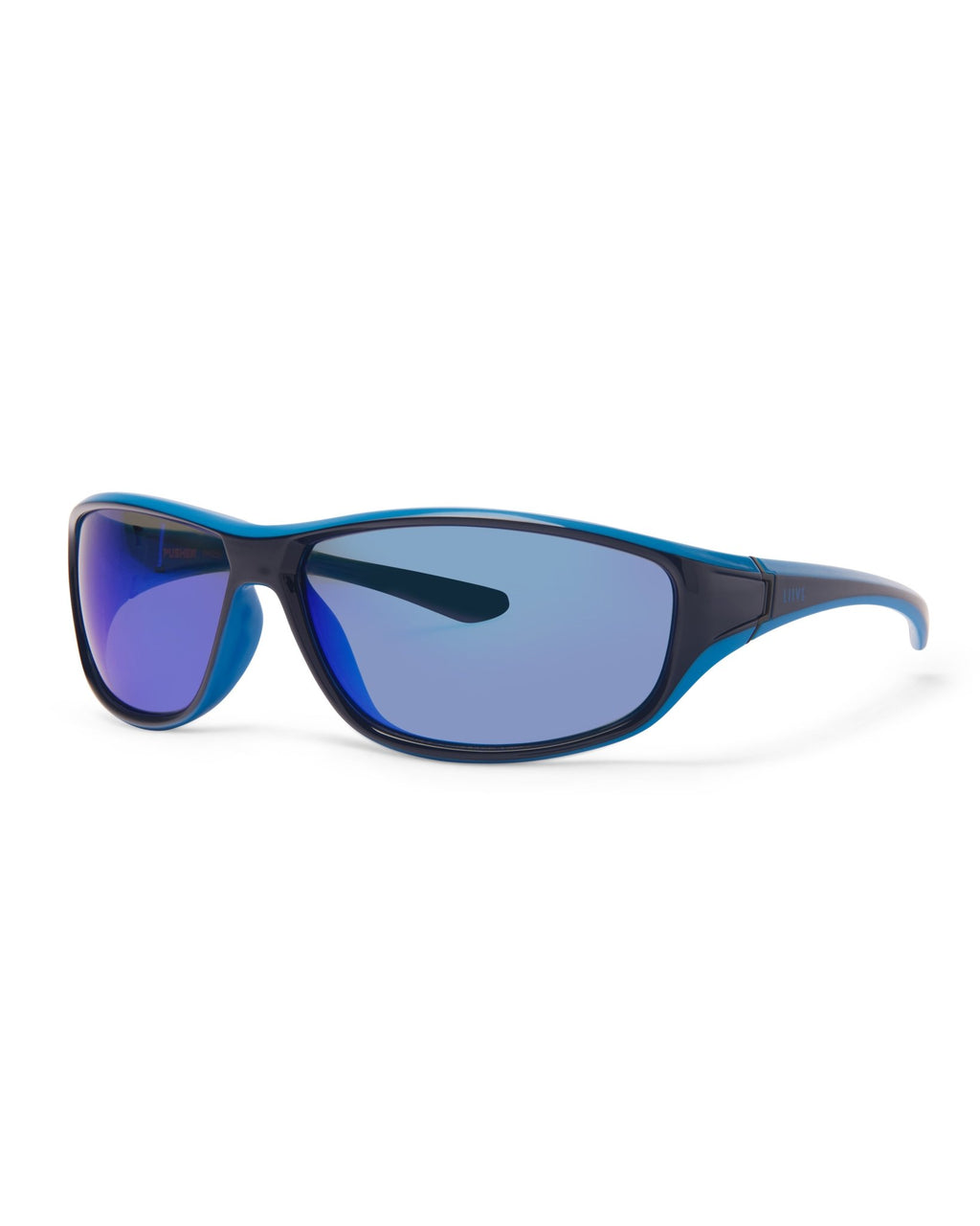 Pusher | Mirror Black Blue | angle