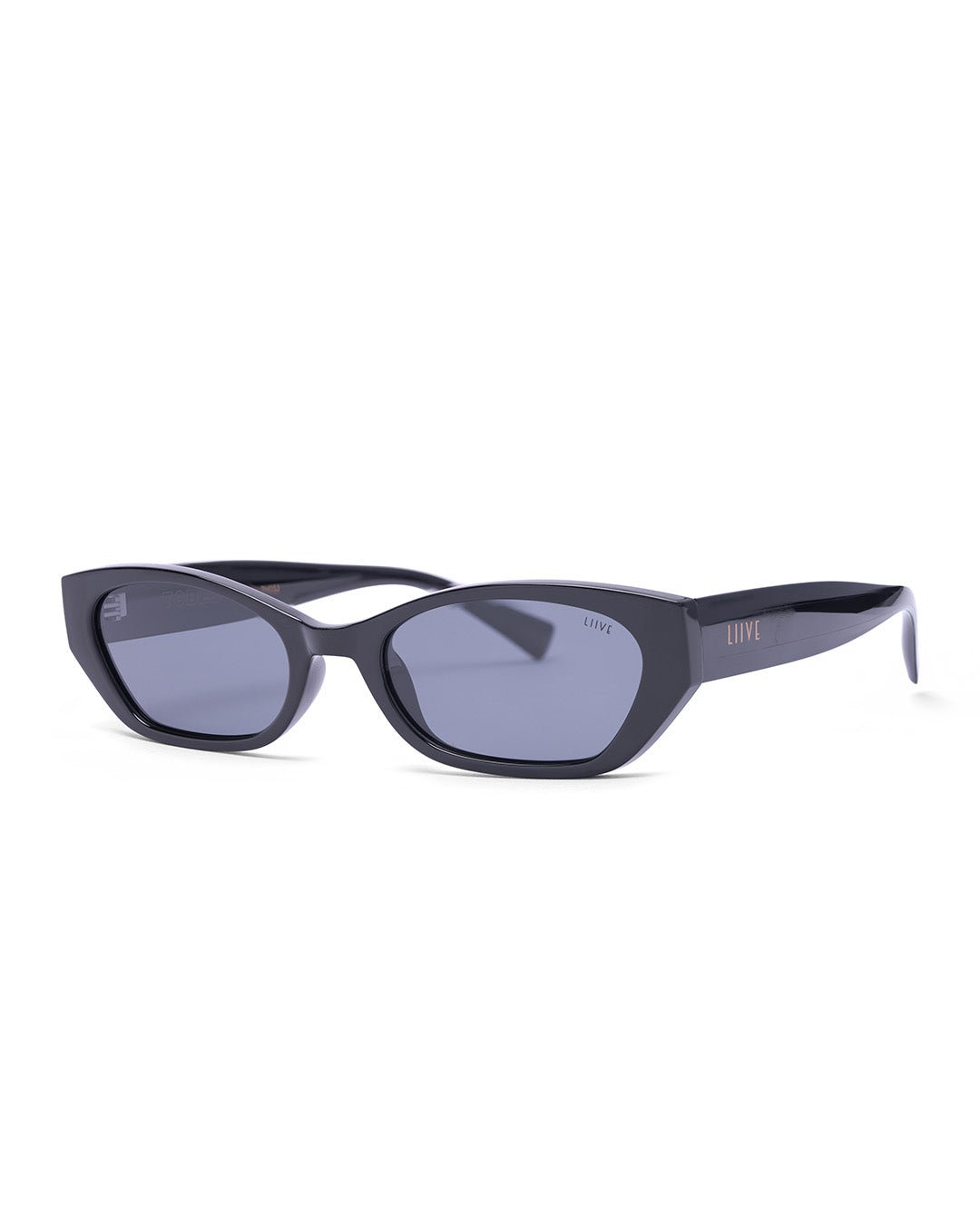 Tobes | Polarised Matt Black | angle