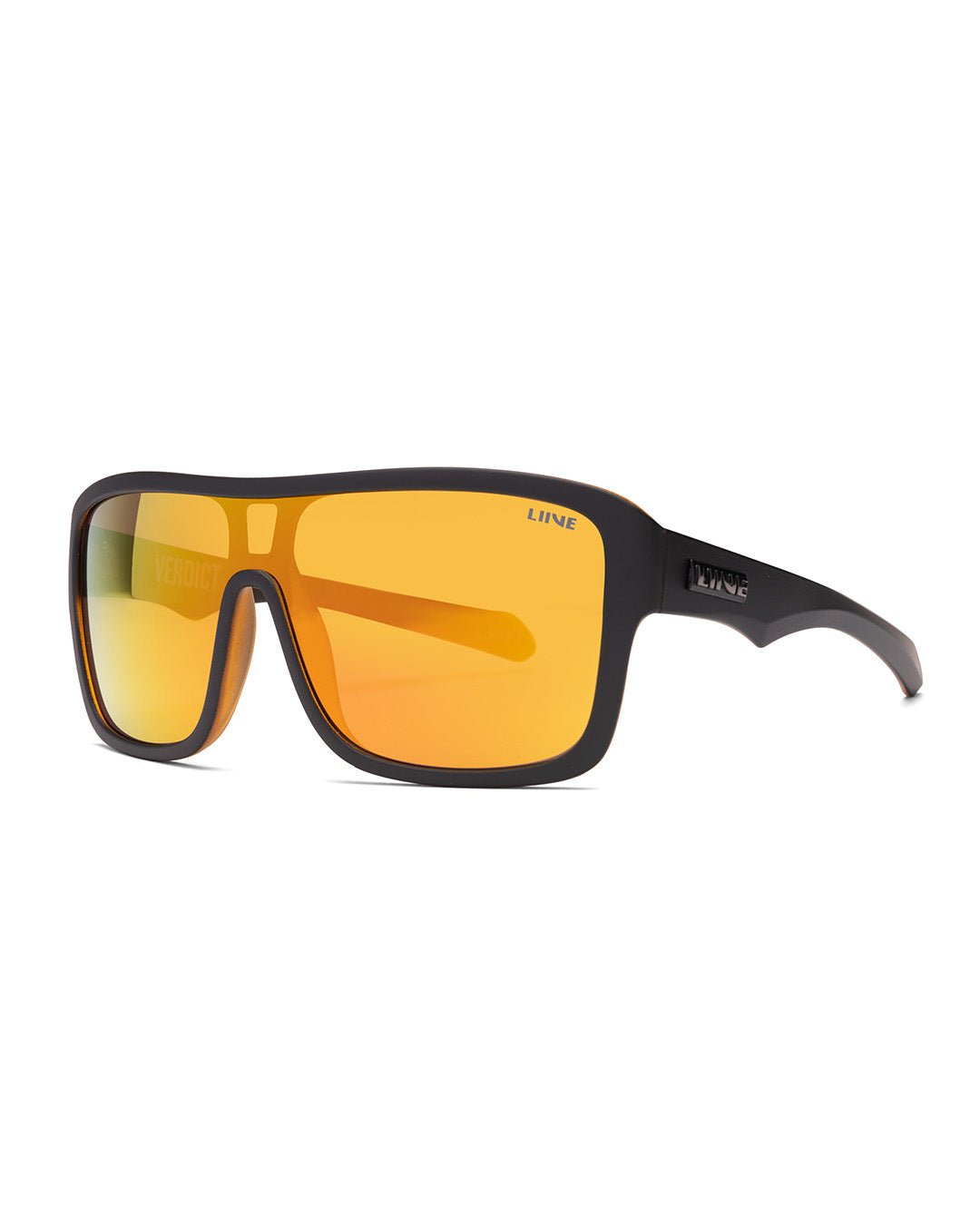 Verdict | Mirror Matt Black Orange | angle
