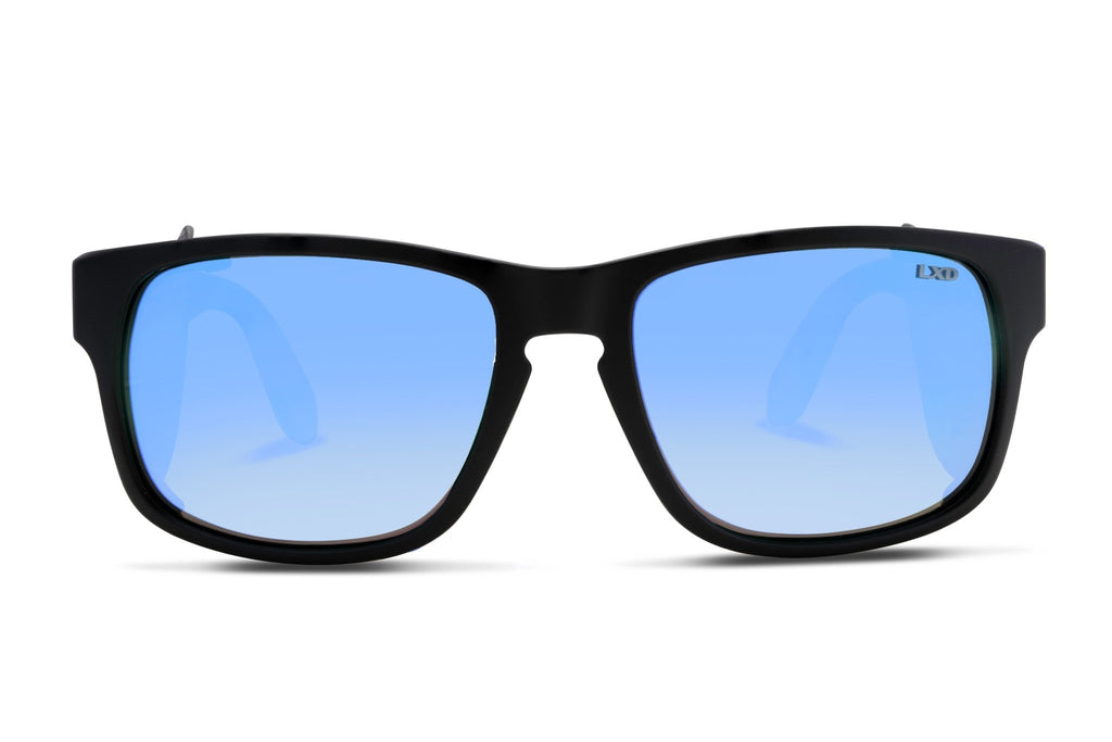 Baja Mirror Polarised Matt Black Liive Vision