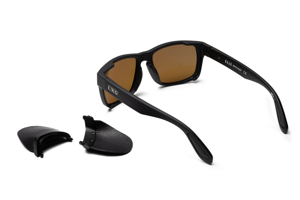 Baja Polarised Matt Black Liive Vision