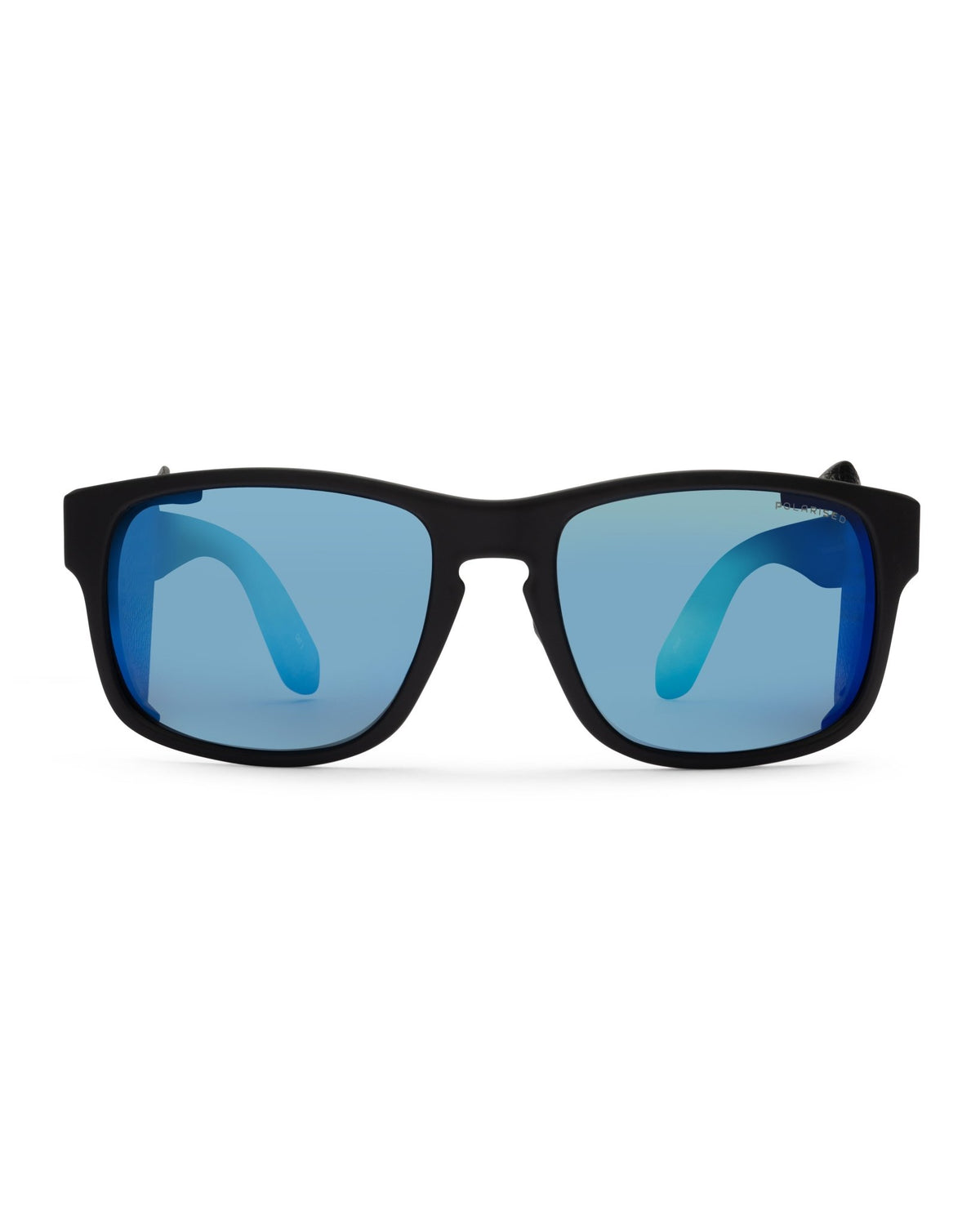 Brooksy Baja | Blue Mirror Polarised Matt Black | front