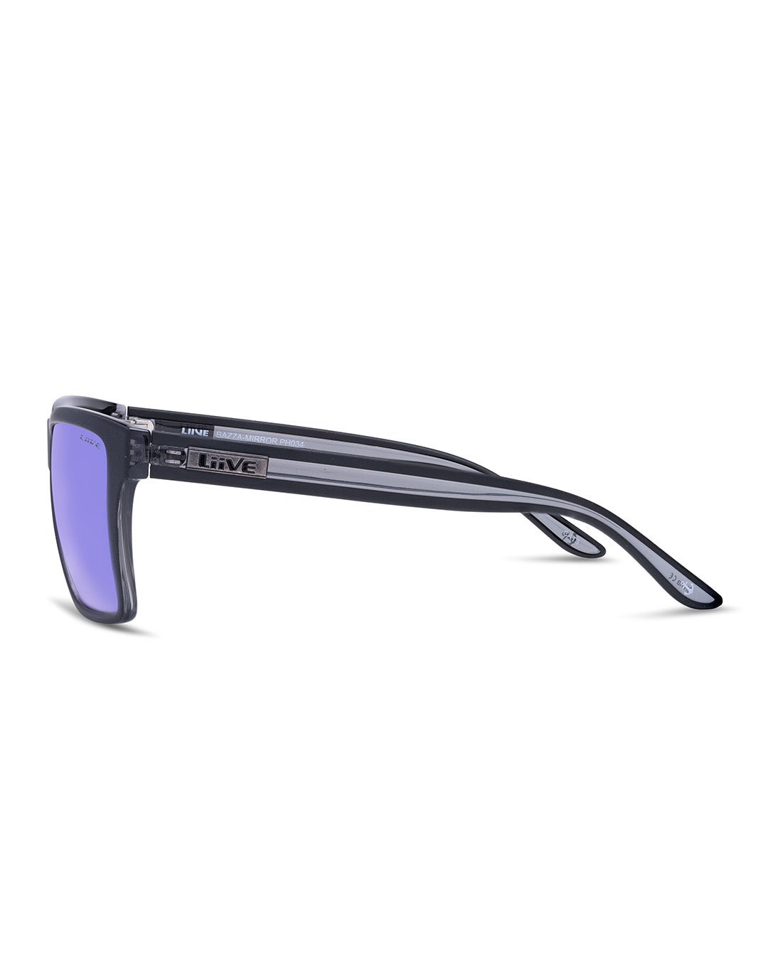 Bazza | Bazza - Mirror Matt Black / Xtal Black | side