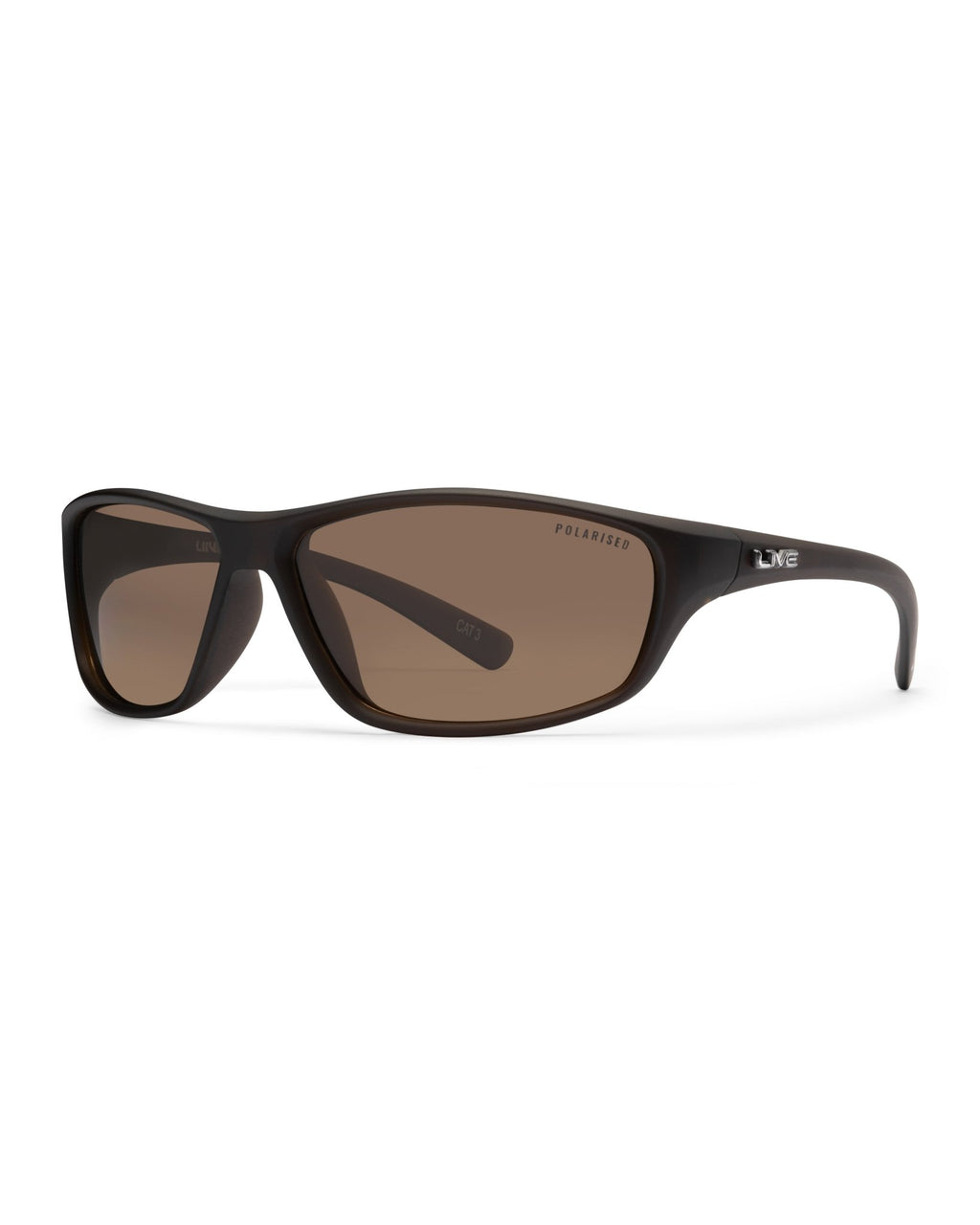 Cat Fish | Polarised Matt Xtal Brown | angle
