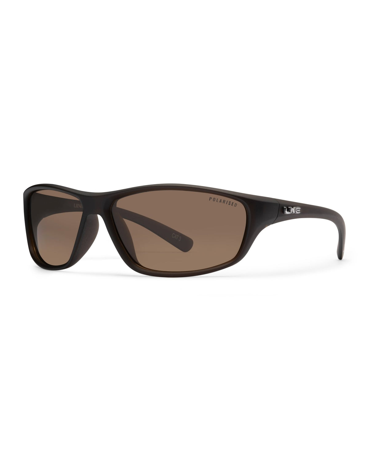 Cat Fish | Polarised Matt Xtal Brown | angle