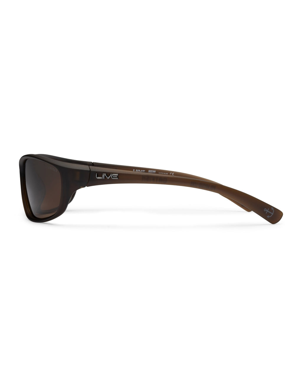Cat Fish | Polarised Matt Xtal Brown | side