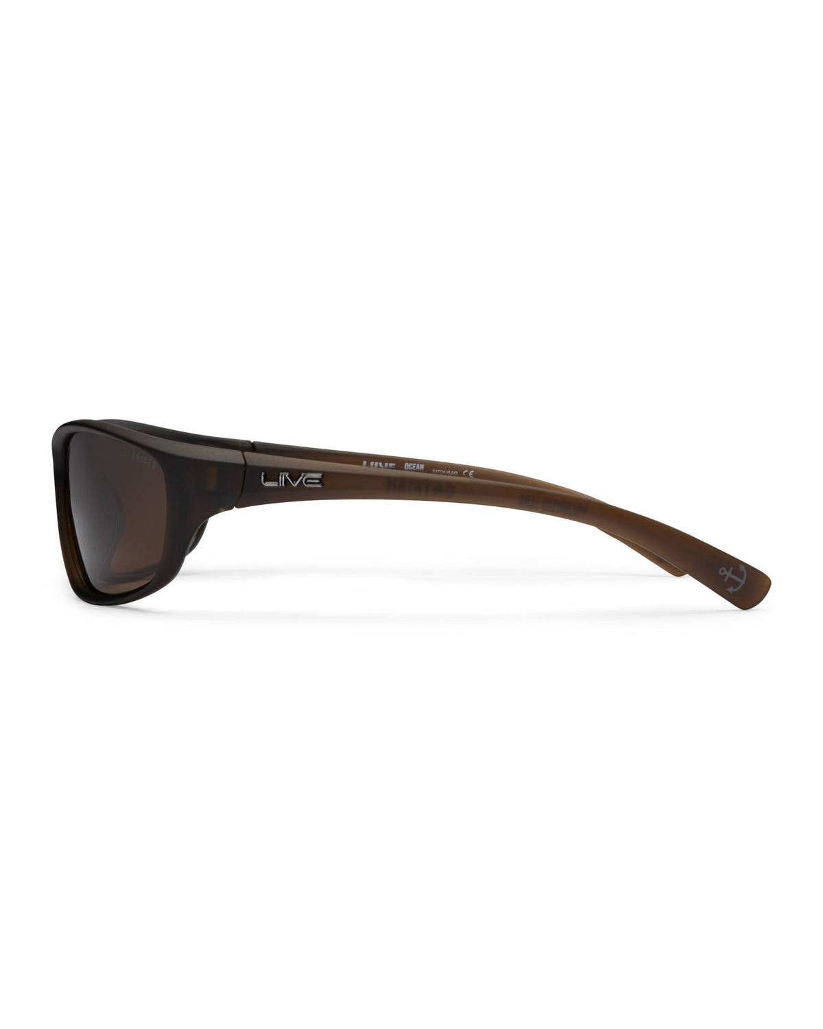 Cat Fish | Polarised Matt Xtal Brown | side