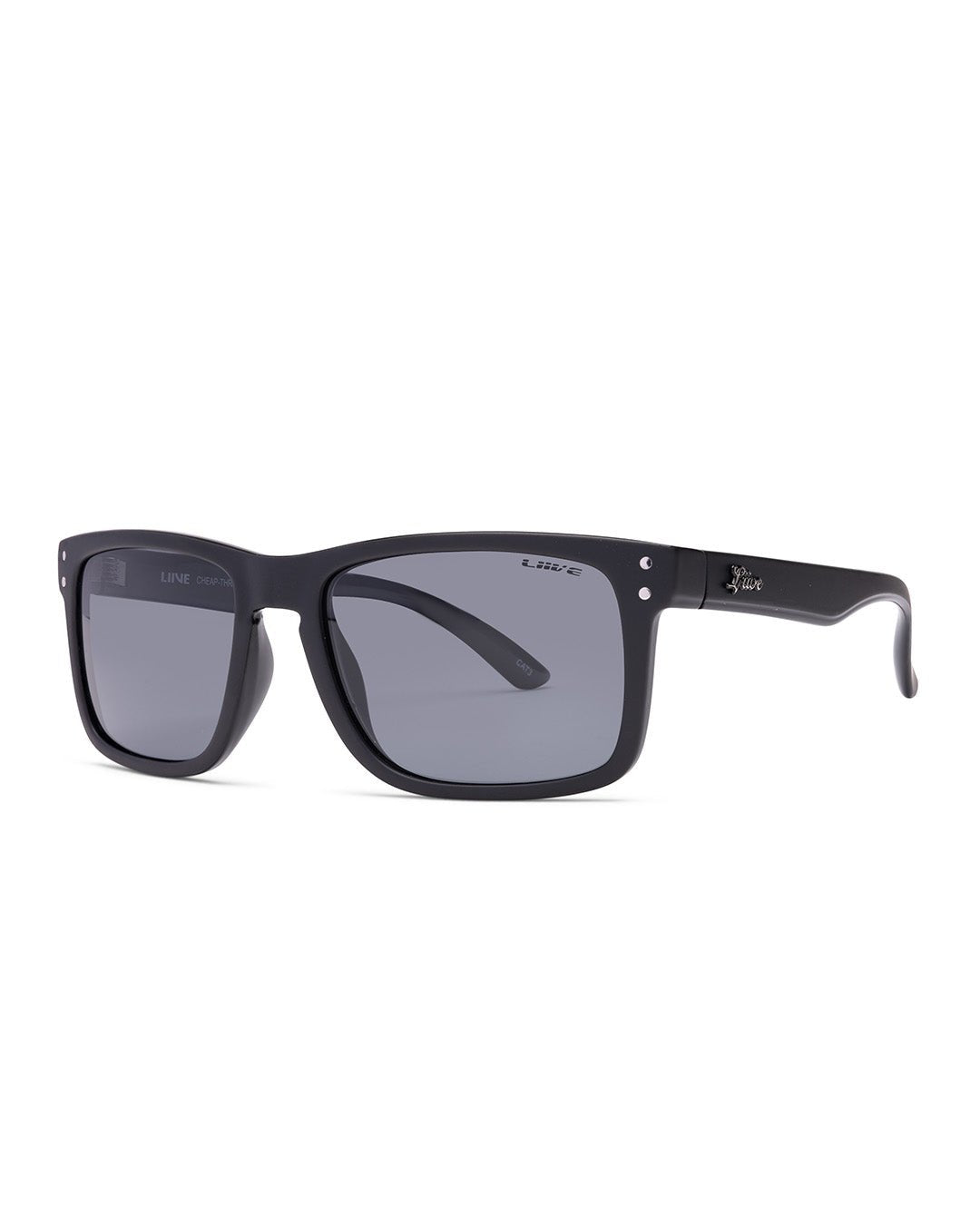 Cheap Thrill | Polarised Twin Blacks | angle