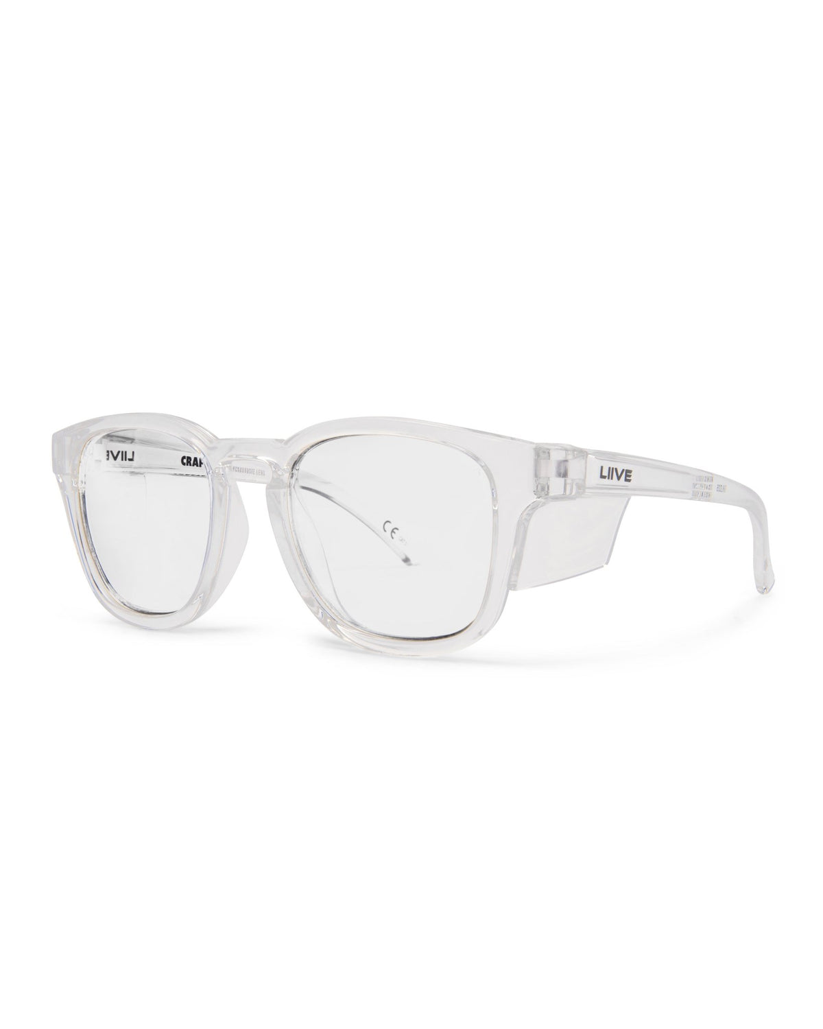 Crafter Safety | Clear Lens Xtal | angle
