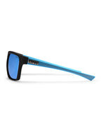 Elvis | Blue Mirror Polarised Matt Black | side
