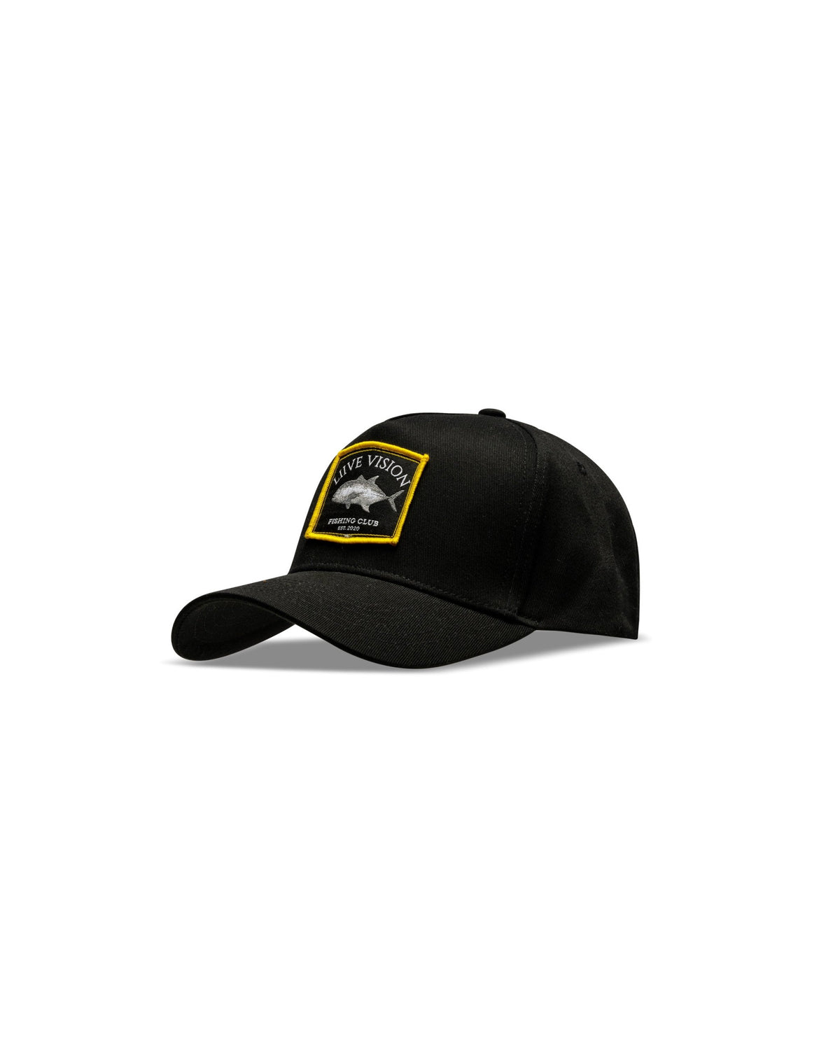 Fishing Club Cap | Black | angle