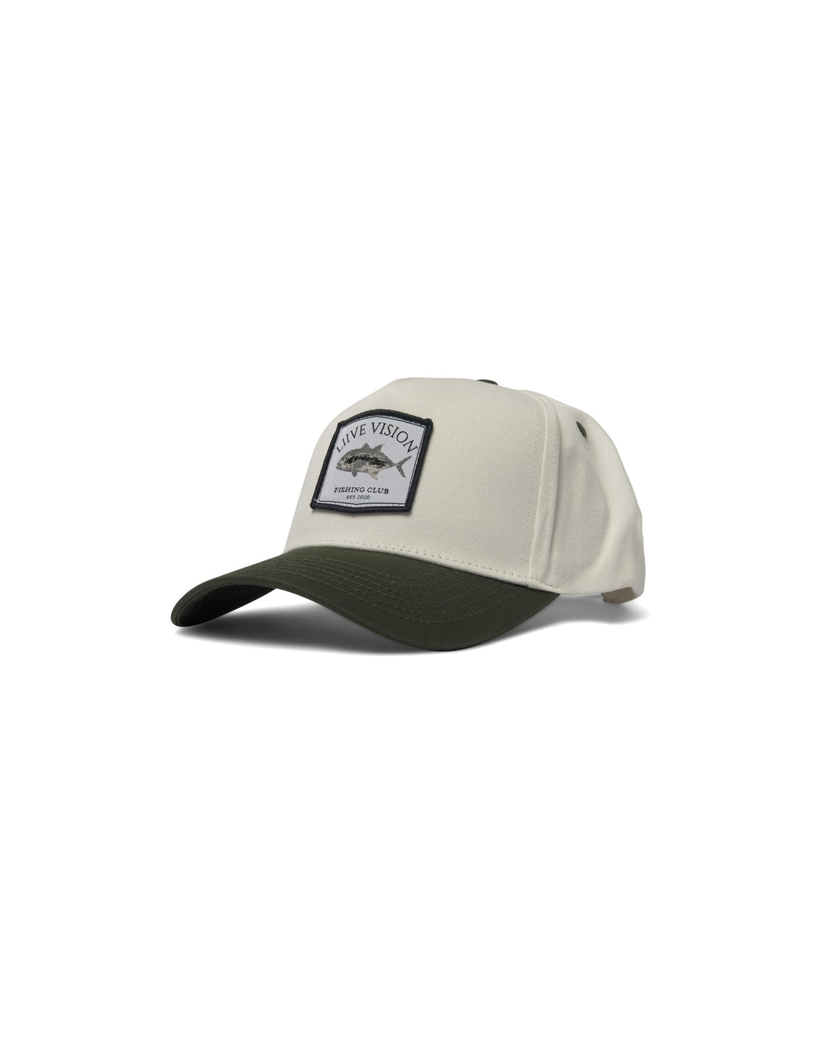 Fishing Club Cap | Off White | angle