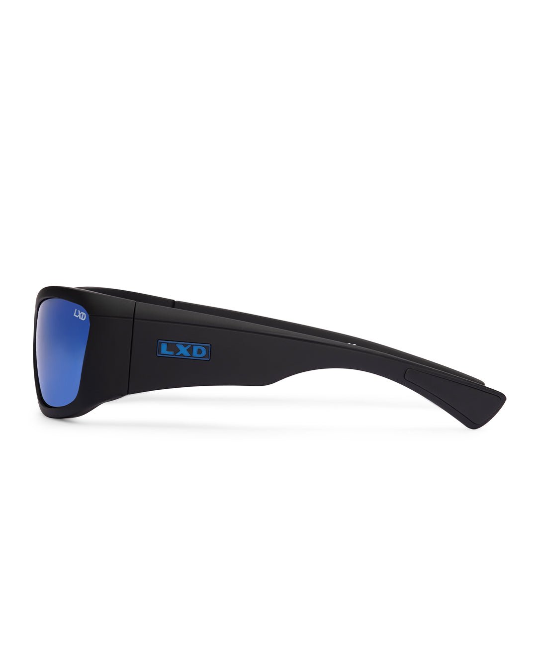 Flores | Mirror Polarised Matt Black | side