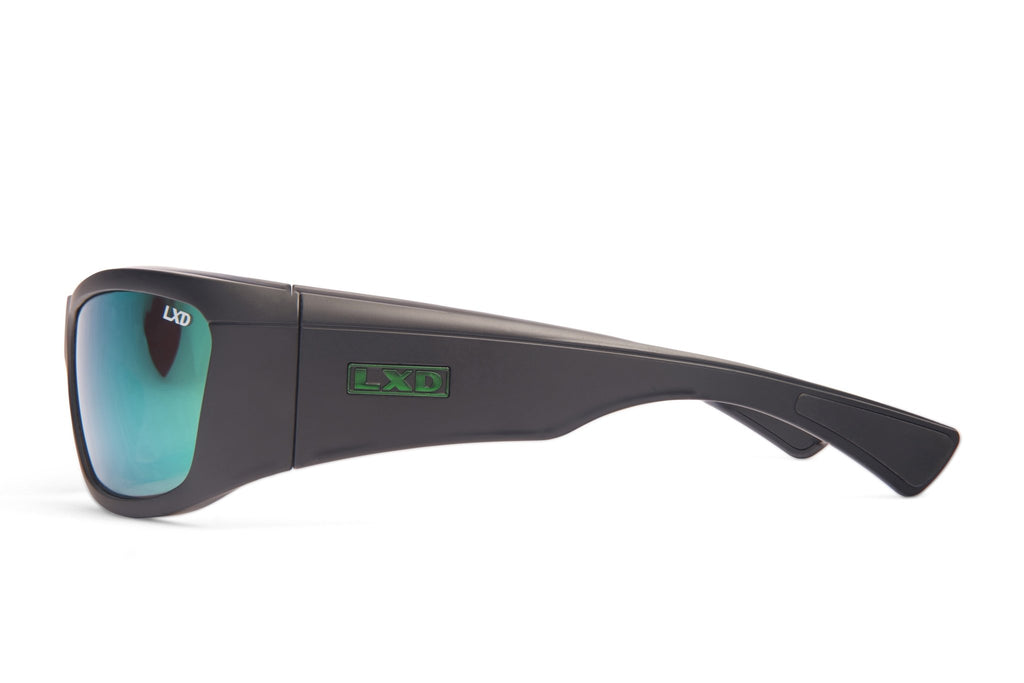 Flores - Mirror Polarised Matt Black - Liive Vision