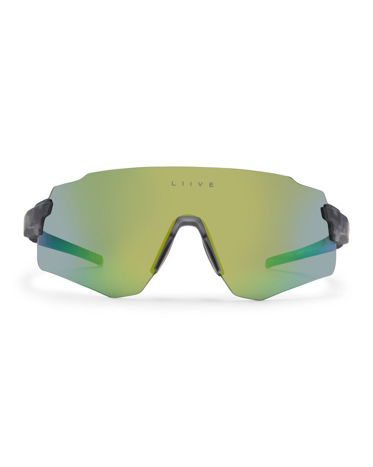 Flow | Green Mirror Matt Xtal Smoke | front
