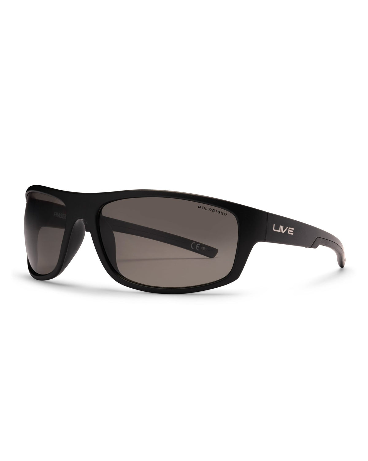 Fraser | Polarised Matt Black | angle
