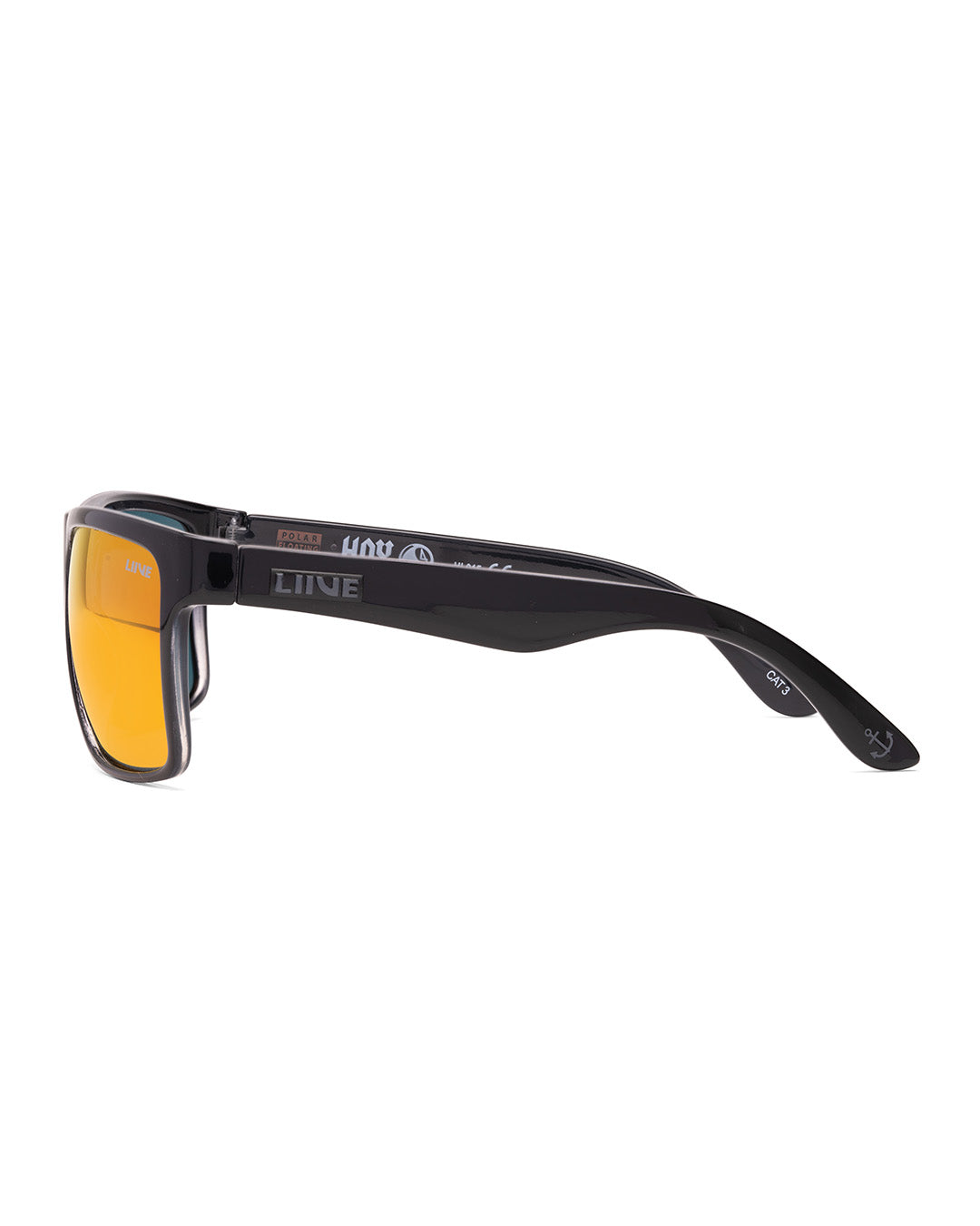 Hoy 4 | Mirror Polarised Float Black | side