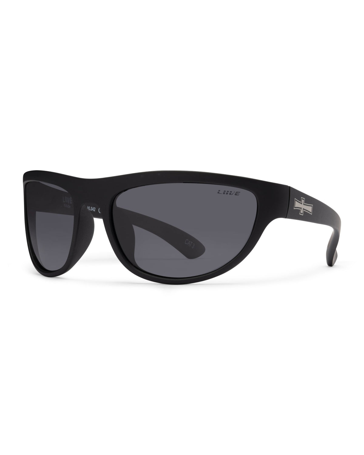 Hoy 5 | Polarised Matt Black | angle