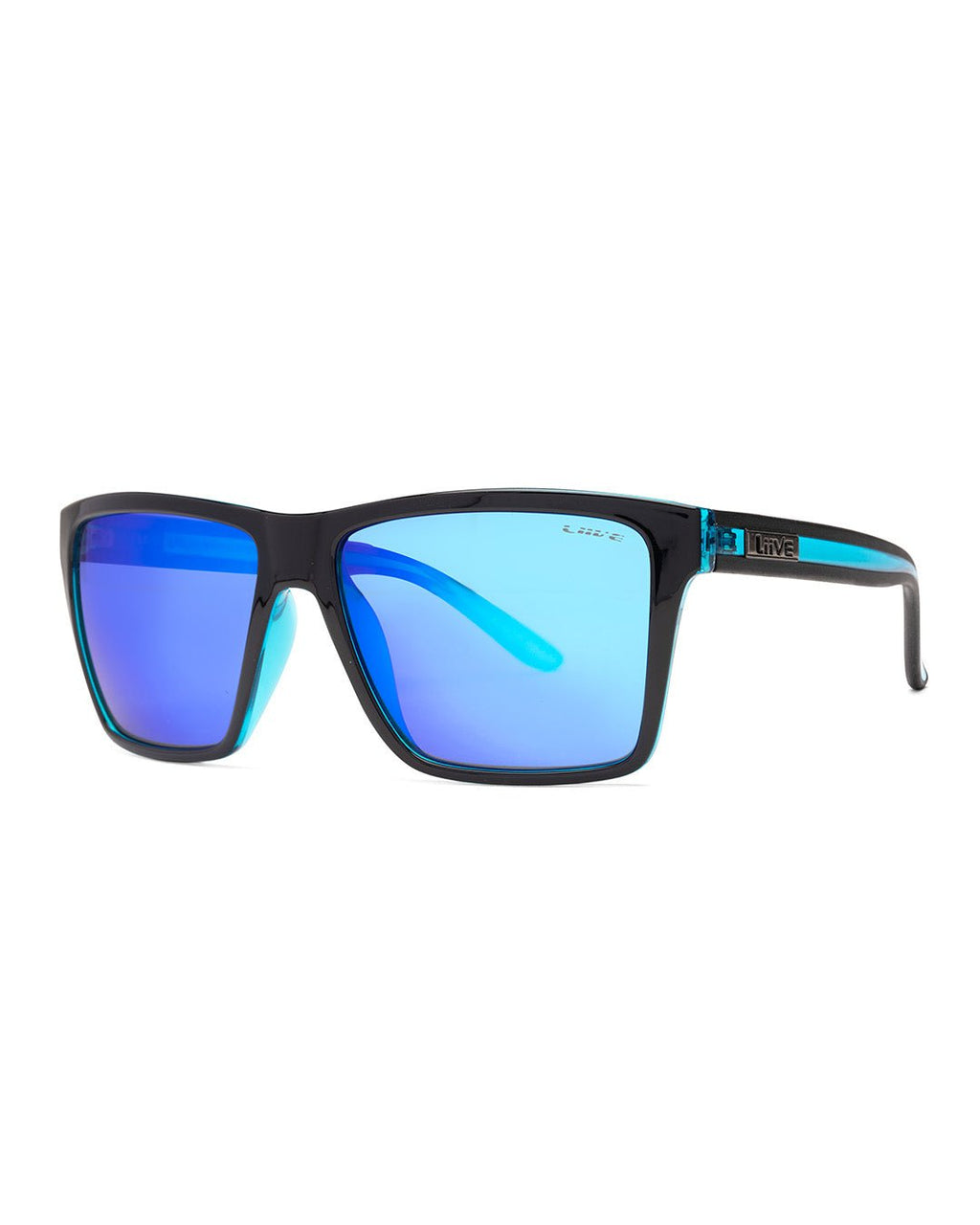 Laguna | Mirror Matt Black / Xtal Neon | angle