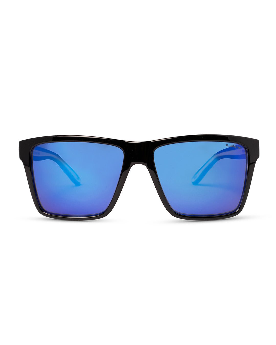 Laguna | Mirror Polarised Matt Black White | front