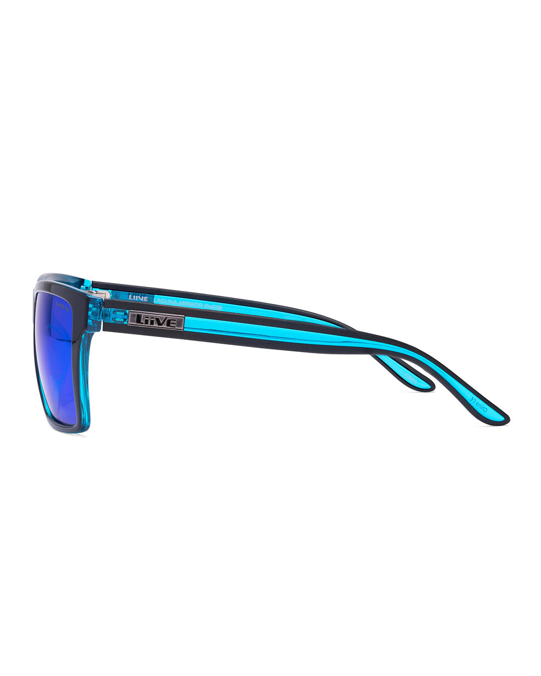 Laguna | Mirror Matt Black / Xtal Neon | side