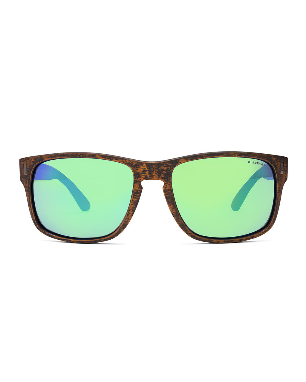 The Lewy | Mirror Polarised Brown Sanded | front
