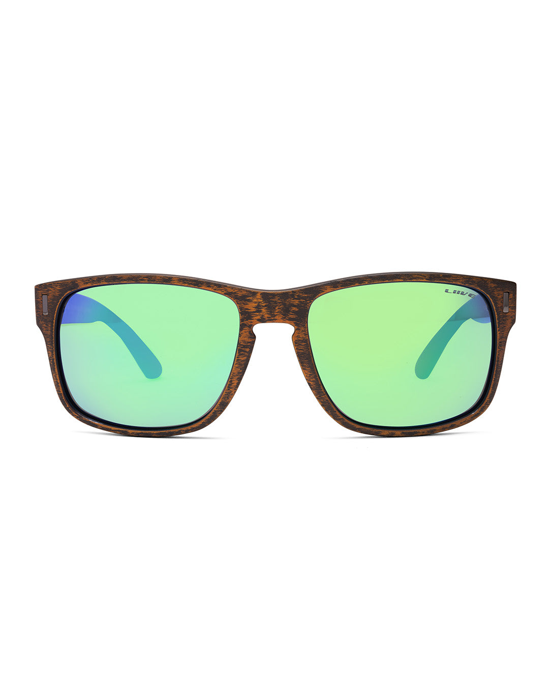 The Lewy | Mirror Polarised Brown Sanded | front