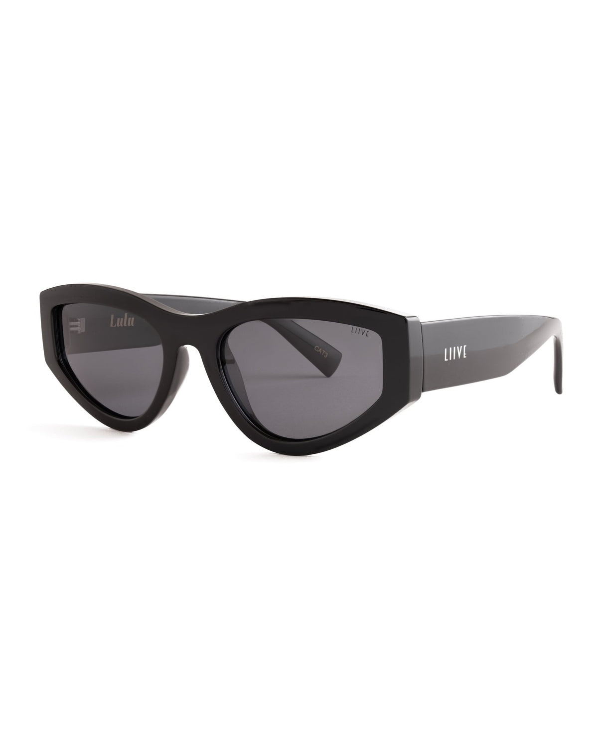 Brooksy Lulu | Polarised Matt Black | angle