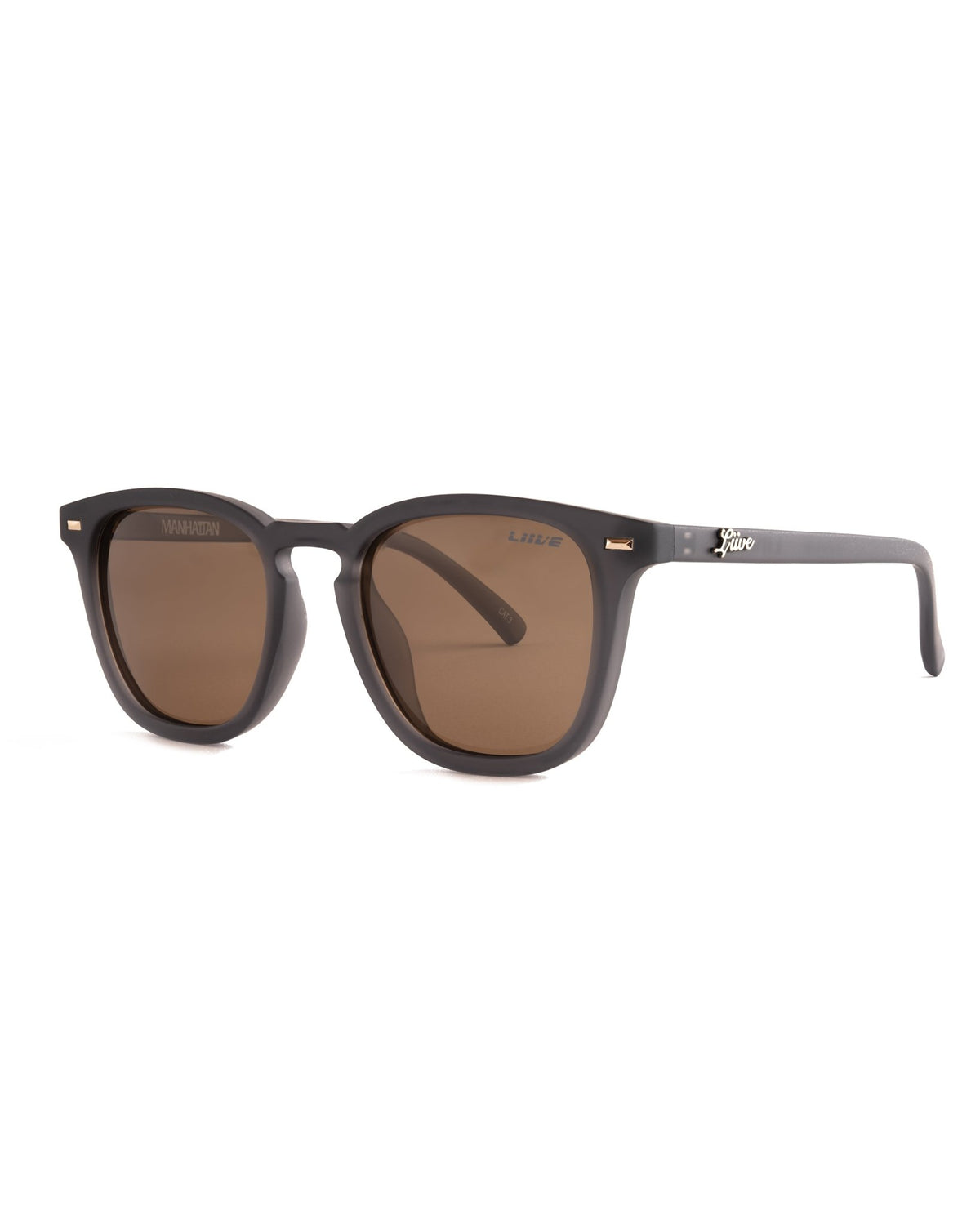 Manhattan | Polarised Matt Xtal Smoke | angle