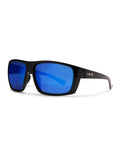 Morten | Blue Mirror Polarised Black | angle