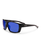 Morten | Blue Mirror Polarised Black | detail