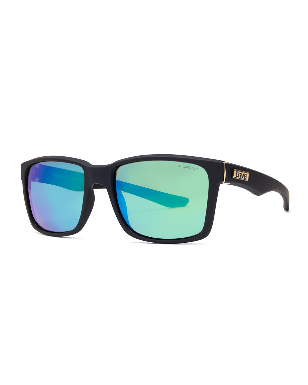 Moto | Mirror Polarised Matt Black | angle