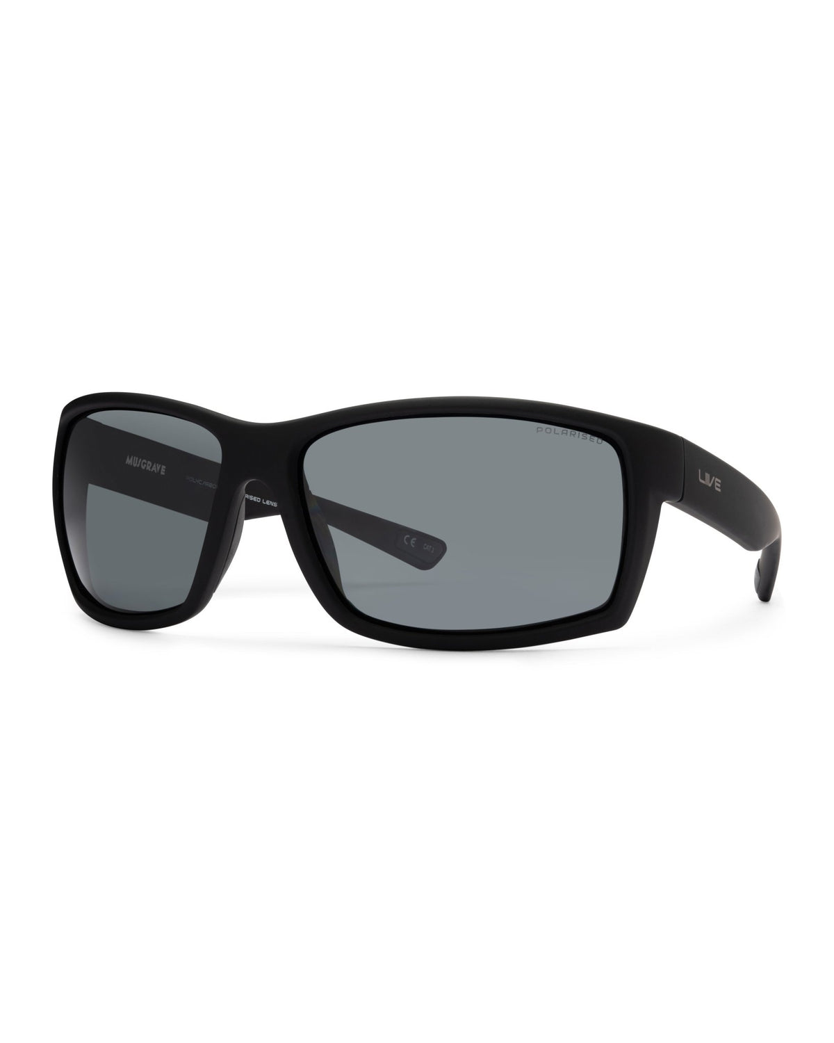 Musgrave | Polarised Smoke Matt Black | angle