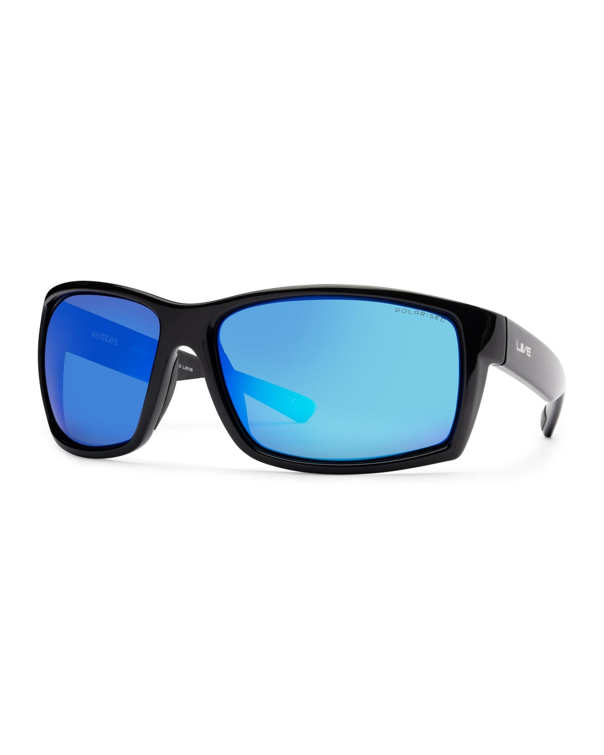 Musgrave | Blue Mirror Polarised Black | angle