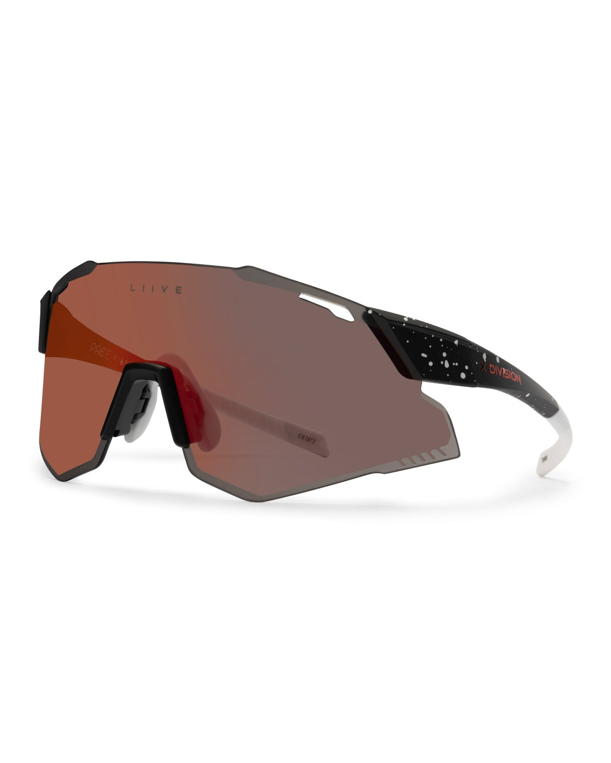 Pace | Matt Black Splat | angle