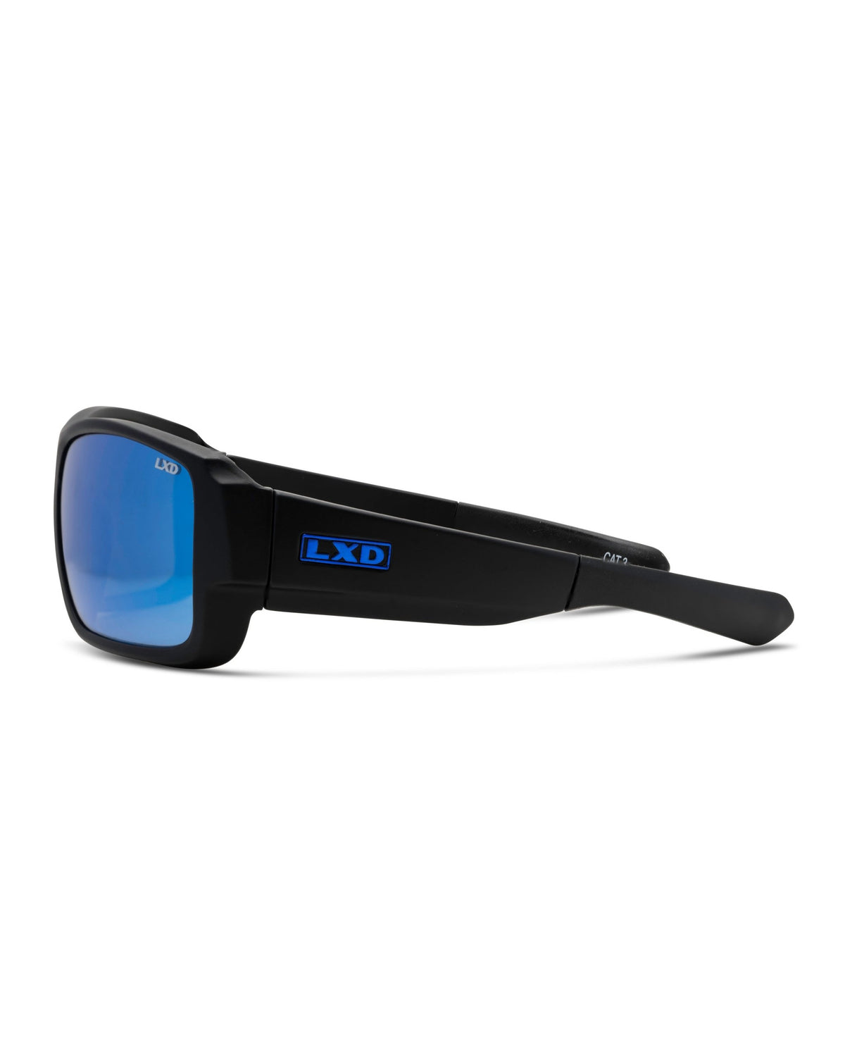 Pacific | Mirror Polarised Matt Black | side