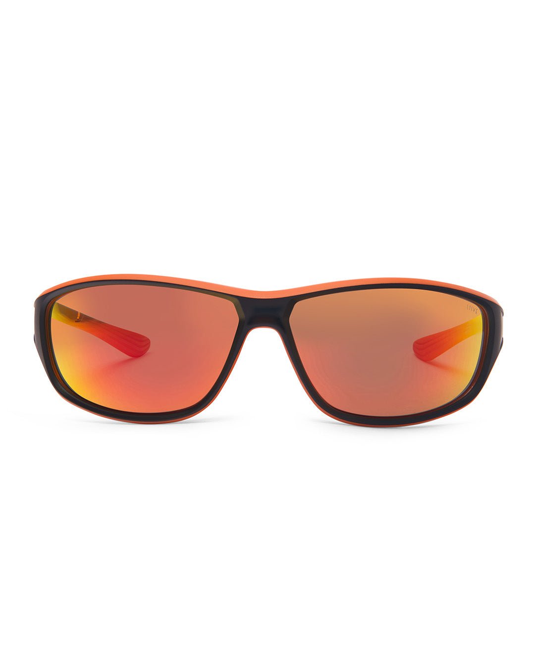 Pusher | MIrror Matt Black Orange | front
