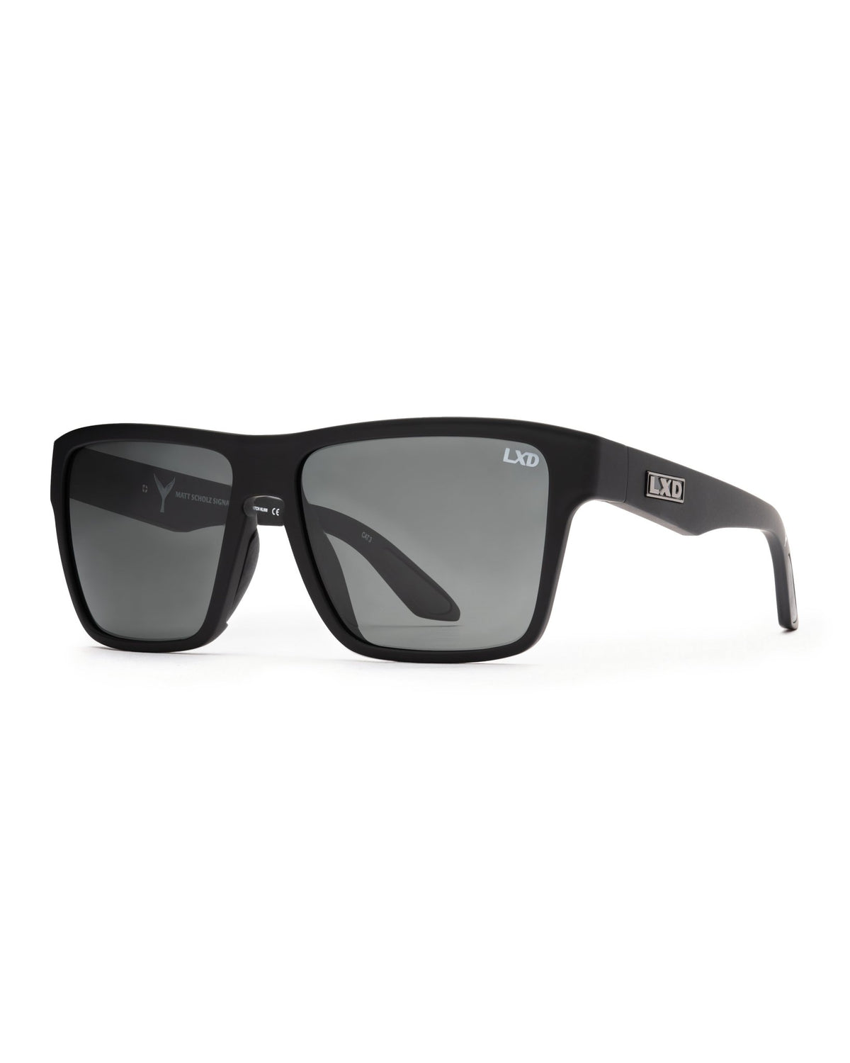 Scholz | Polarised Matt Black | angle