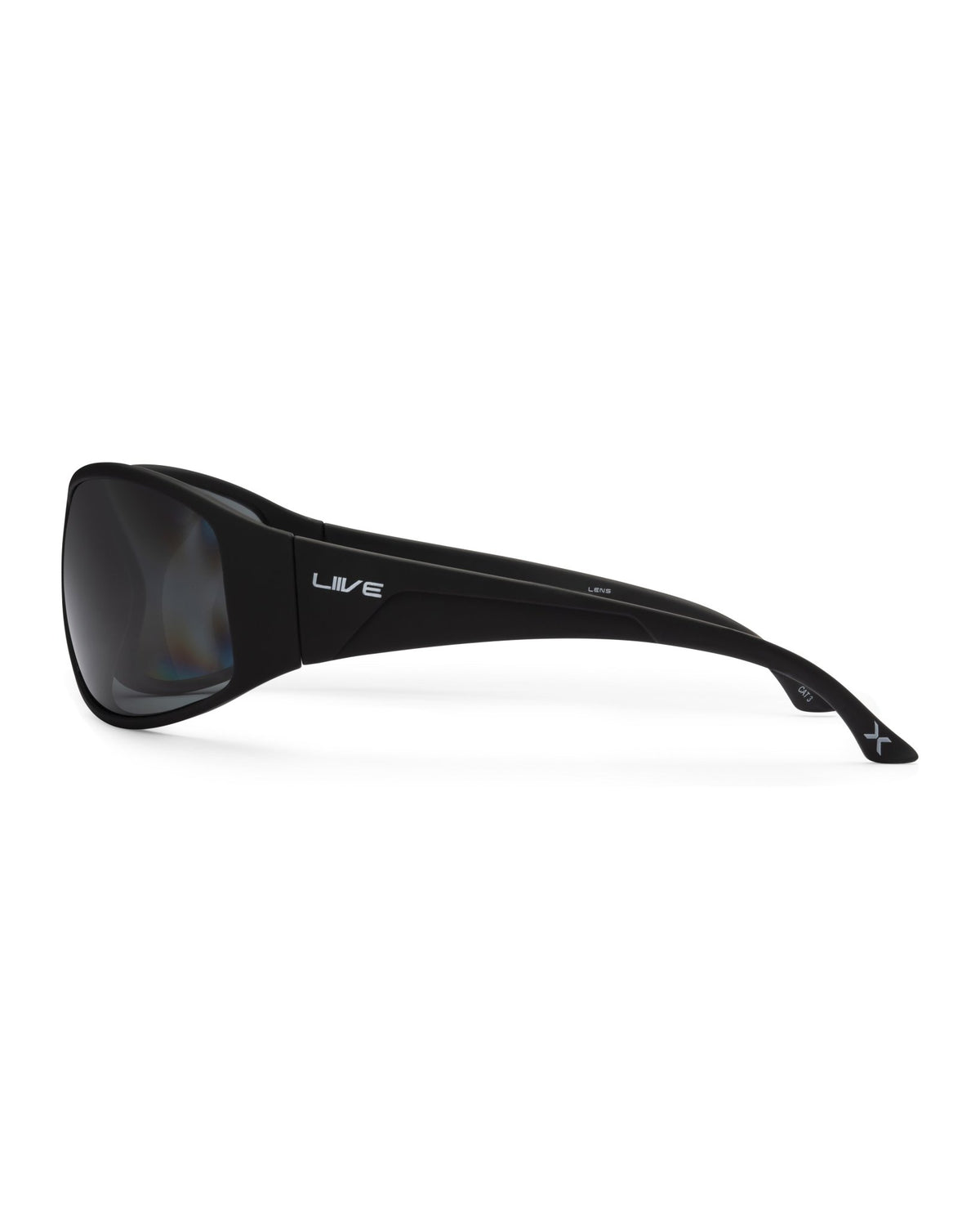 Straddy | Polarised Smoke Matt Black | side