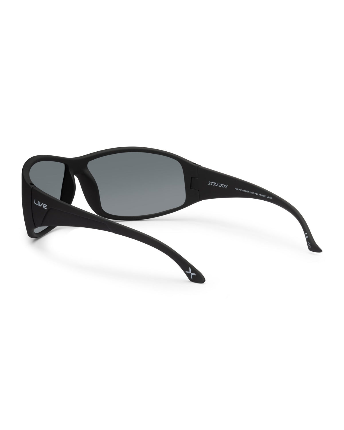 Straddy | Polarised Smoke Matt Black | detail
