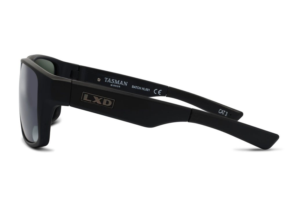 Tasman - Mirror Polarised Matt Black - Liive Vision