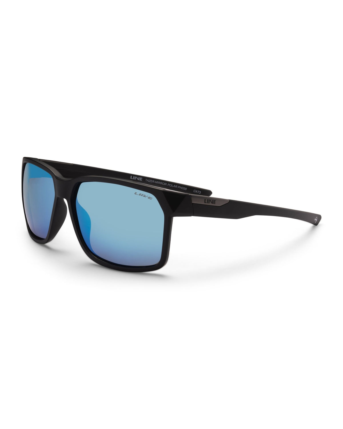 Tazer | Mirror Polarised Matt Black | detail