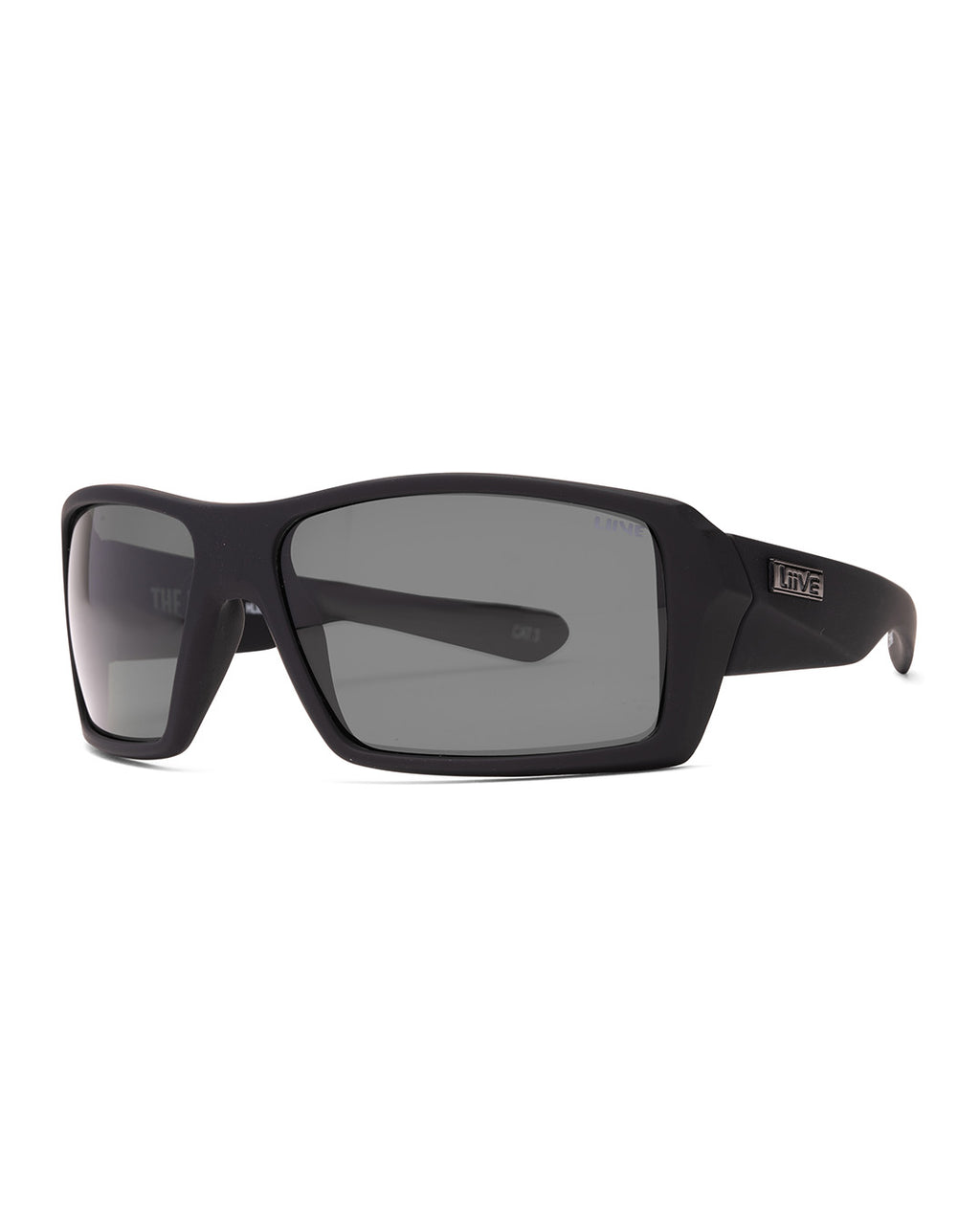The Edge | Polarised Matt Black | angle