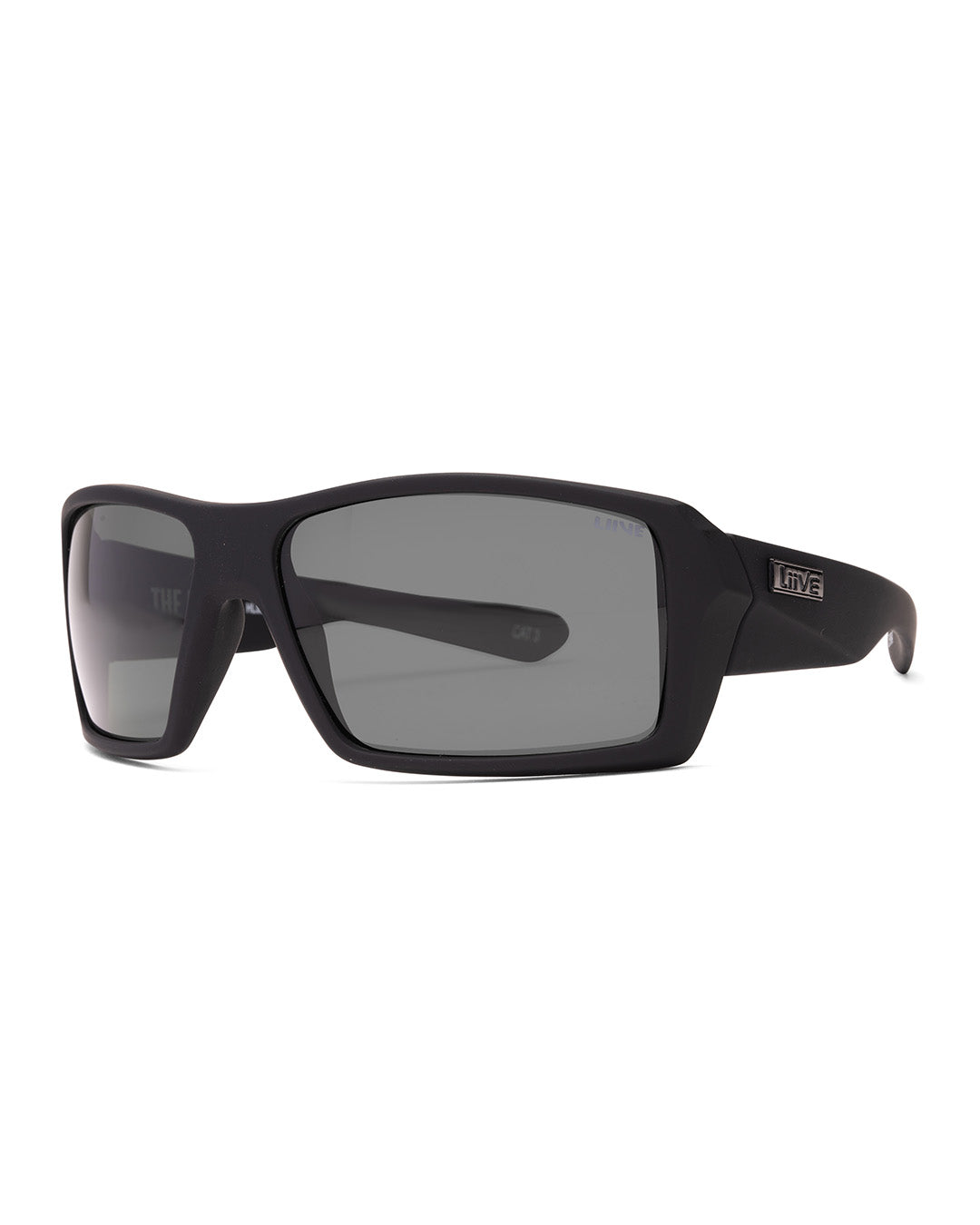 The Edge | Polarised Matt Black | angle