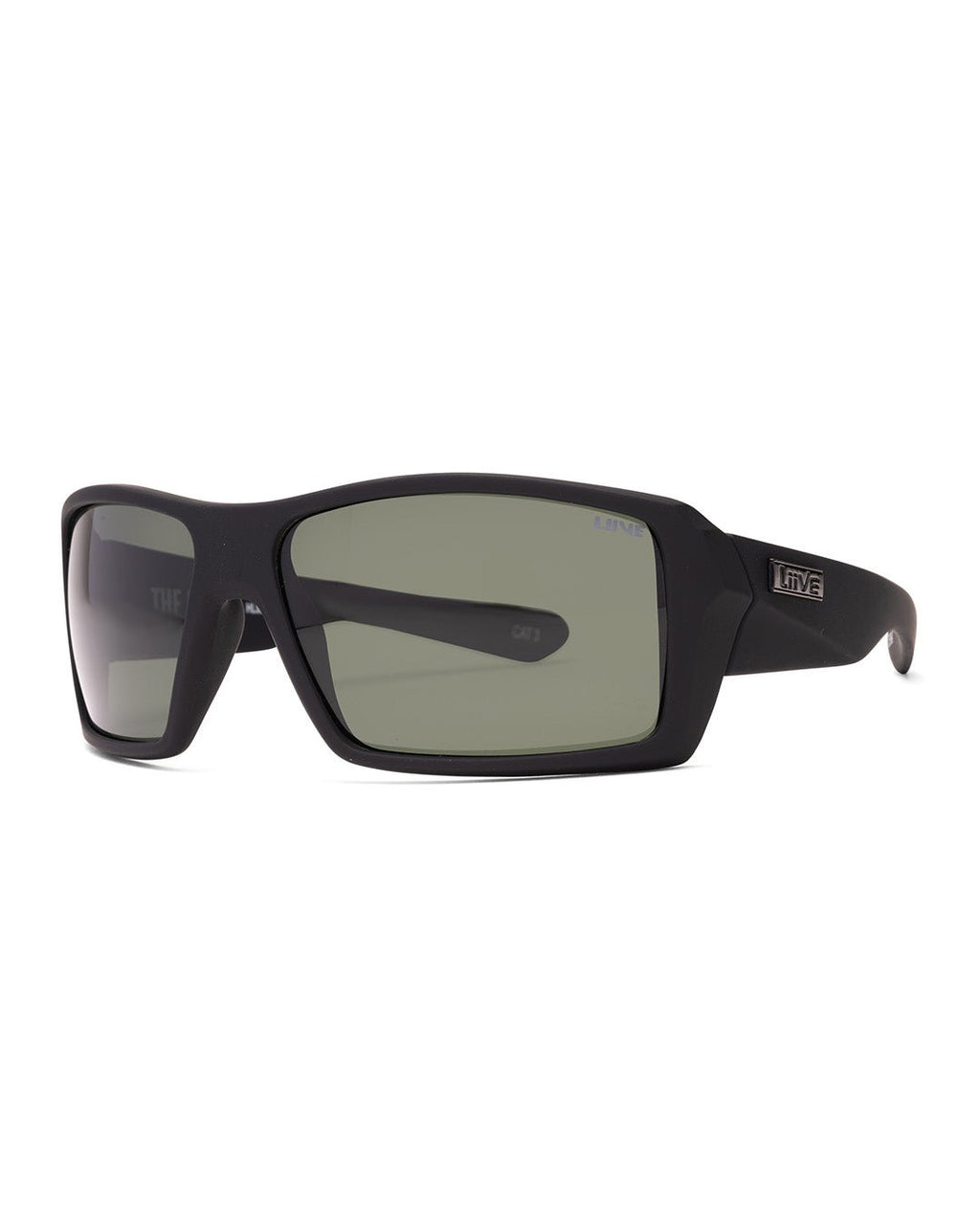 The Edge | Polarised Float Matt Black | angle
