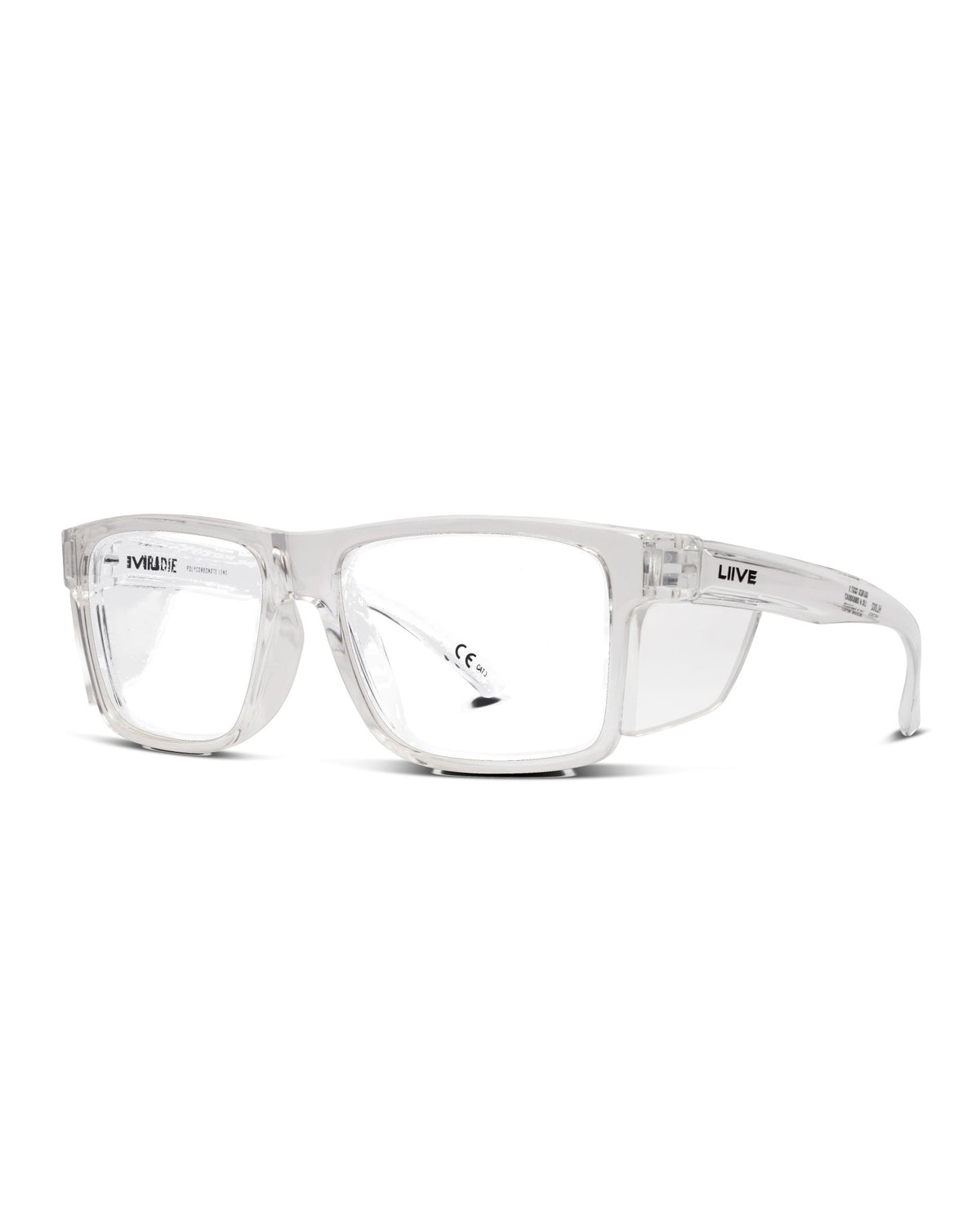 Tradie Safety | Clear Lens Xtal | angle