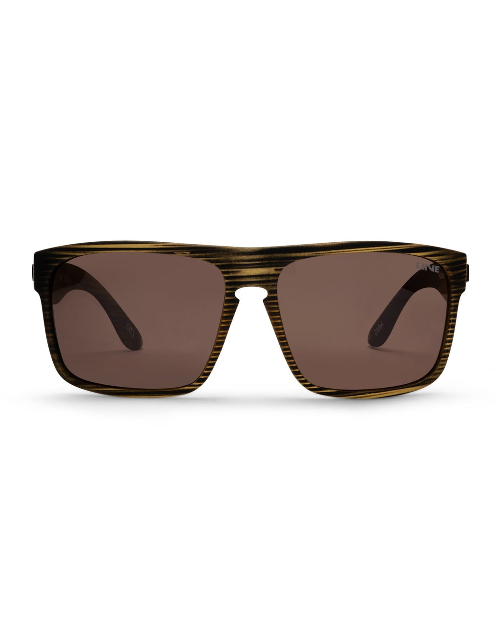 Voyager | Polarised Brown Stripe | front