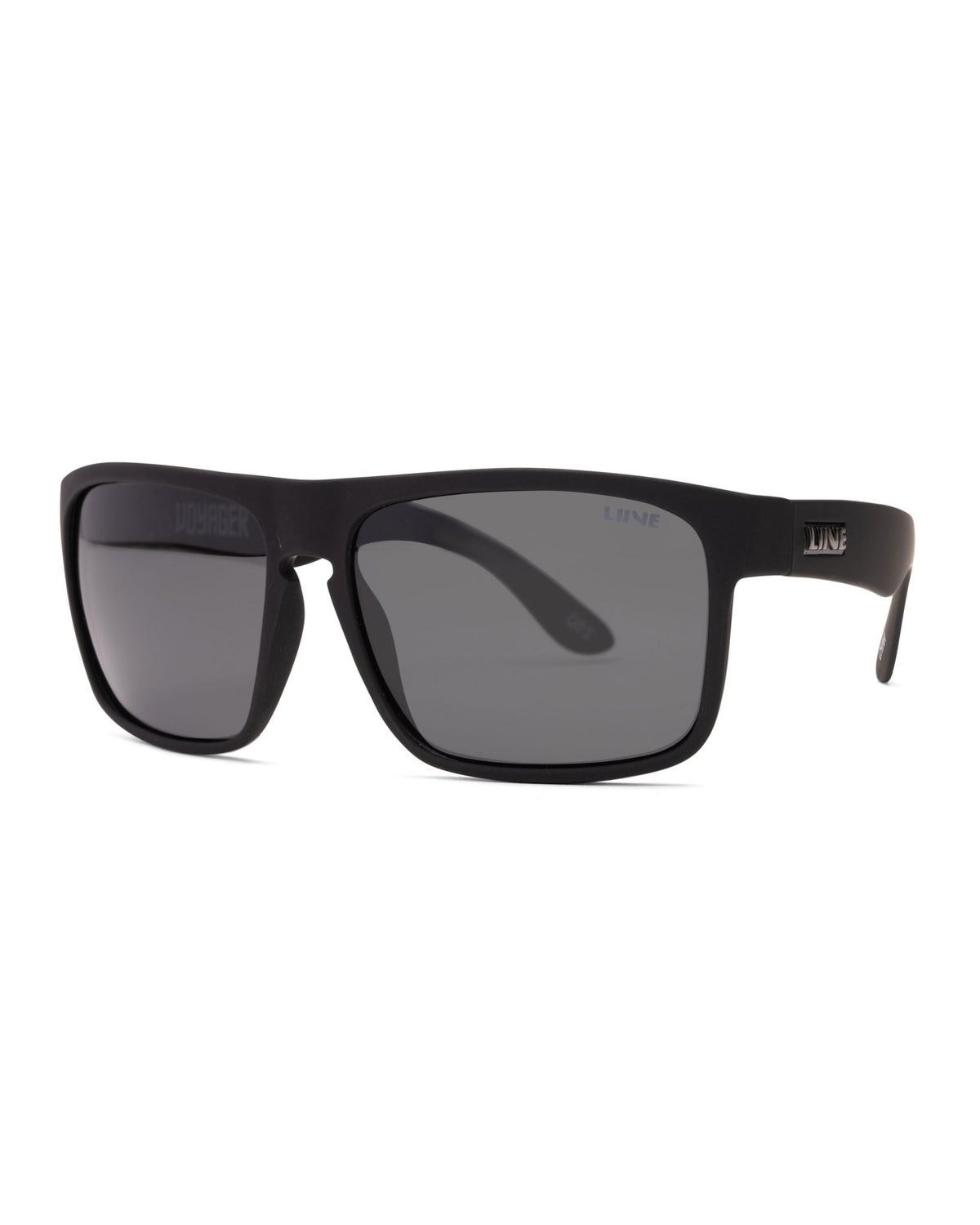 Voyager | Polarised Matt Black | angle